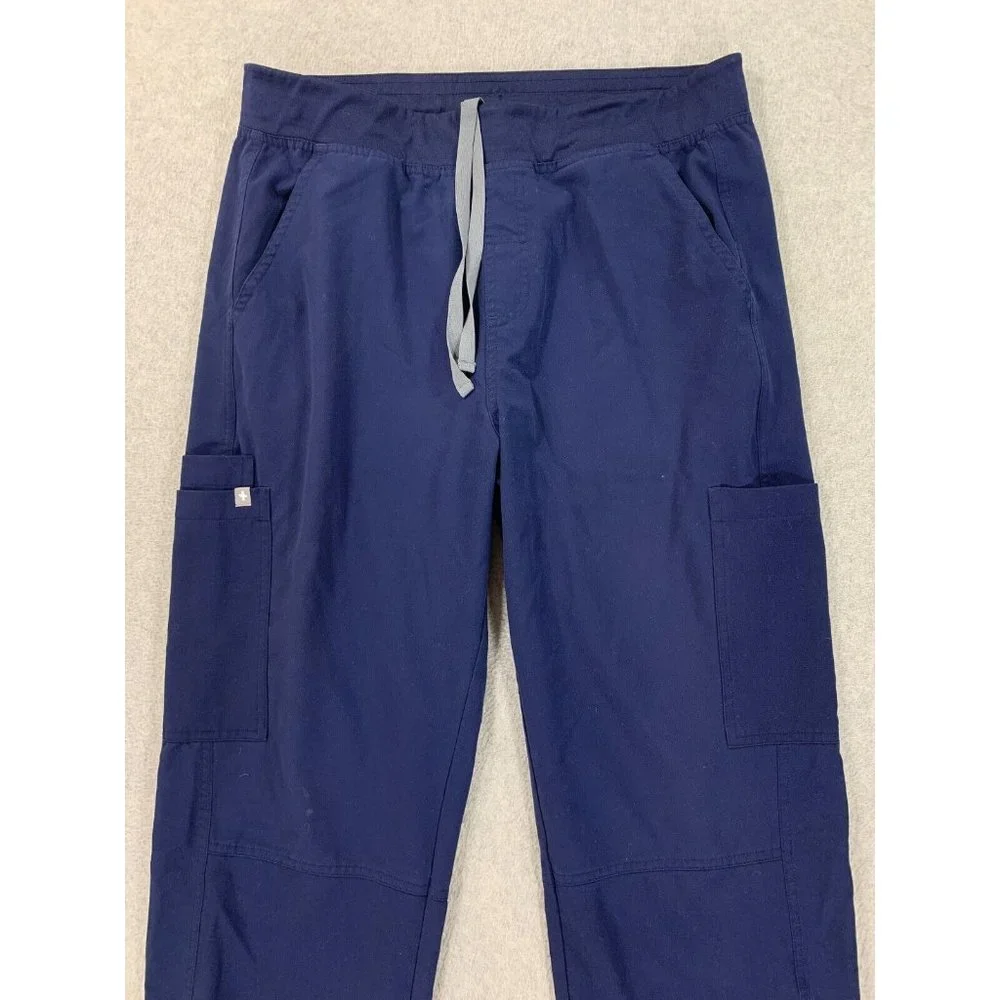 Figs Axim‎ Cargo Scrub Pants (Men's Large) Blue